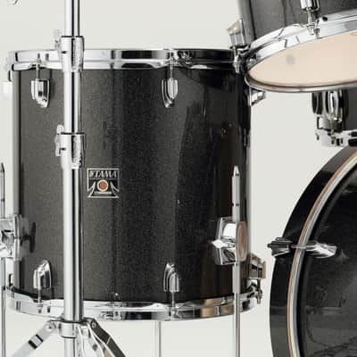 Tama Superstar Classi Maple 5-Piece Shell Pack Unicolor Wrap 20" Bass Midnight Gold Sparkle image 4