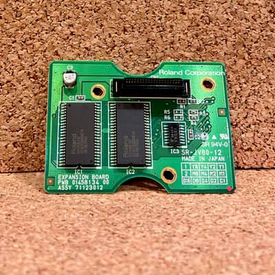 Roland SR-JV80-12 Hip Hop Expansion Board 1990s - Green – Warranty image 2