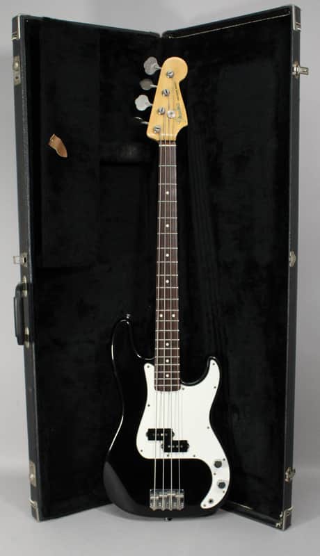 1986 / 87 Fender PB-331 Medium Scale Precision Bass MIJ Black | Reverb