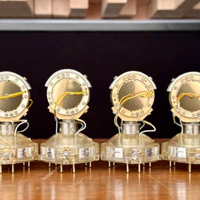 Vintage Neumann U87 Condenser Microphone Matched Quartet! Sequential SNs! 1971 U 87 With Swivel Mounts. Rare! image 16