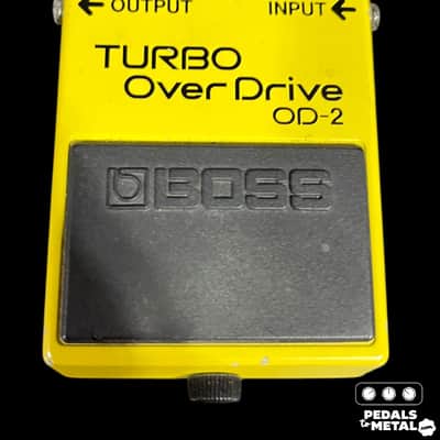 Boss OD-2 Turbo OverDrive (Black Label) | Reverb