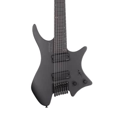 Strandberg Boden Metal NX 7 Ergonomic Electric Guitar in Black Granite BD7CT-21M-L-M-BK image 1