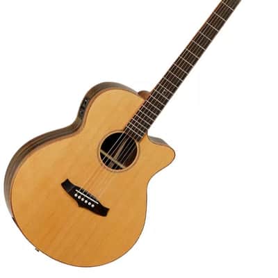 Tanglewood Java TWJSFCE Electro Acoustic Guitar Natural image 5