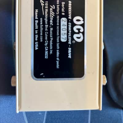 Fulltone OCD V1 Series 4 2008 image 2