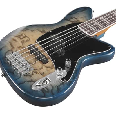 Ibanez TMB405TA-CBS Talman Electric Bass 5-String - Cosmic Blue Starburst image 8