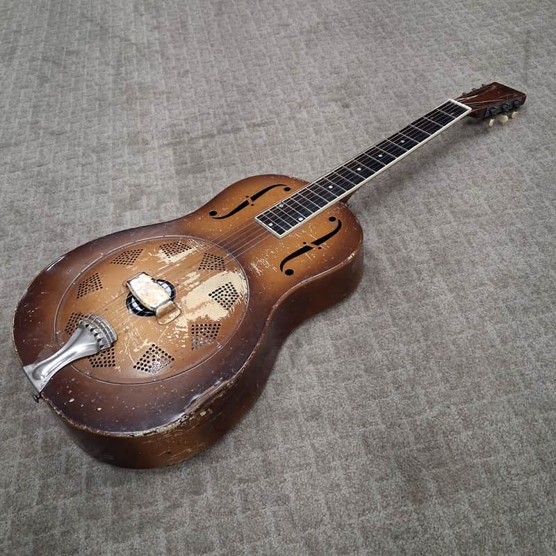 Vintage 1930 National Triolian w/ Soft Shell Case image 1