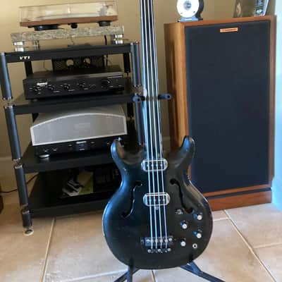 Bartel Fretless 1960's Black image 1