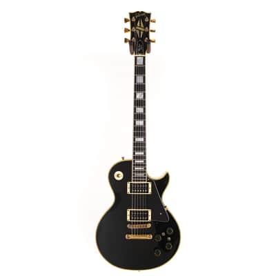 1976 Gibson Les Paul Custom Ebony image 3