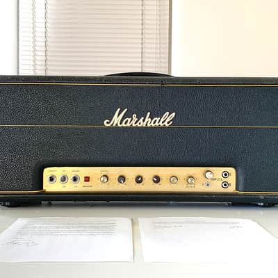 Marshall JMP Model 1987 50-Watt Head (1972) — Ex-Yngwie Malmsteen / Dave Sabo — Harry Kolbe Mod — Fully Documented Provenance image 1