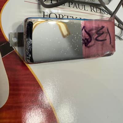 Gibson Mini-Humbucker Pick up-Stamped Pat. # 80's 90's -Chrome image 3