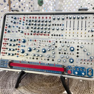 Buchla Tiptop 200t series with BPNYC ZERO Halliburton Eurorack Modular Travel Case 7U #2 image 6