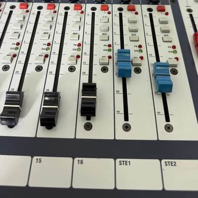 Soundcraft GB2 24-Channel 4-Bus Mixing Console 2010s - Blue image 11