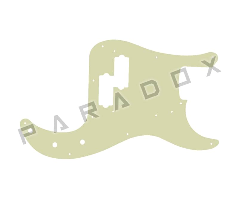 Custom Pickguard For 2000 - 2024 Made in America Fender 1963 Fender Custom Shop Precision Bass Journeyman Relic - Vintage Mint Green Solid .090" image 1
