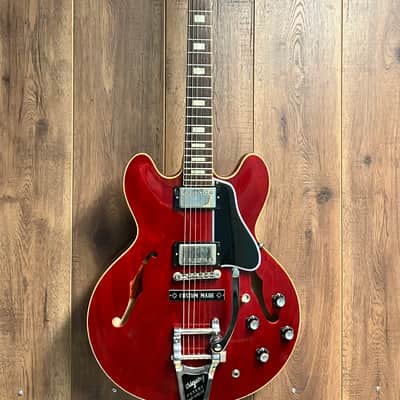 Gibson ES-335 1964 Murphy Lab Bigsby (stop tail included) - Cherry Red image 1