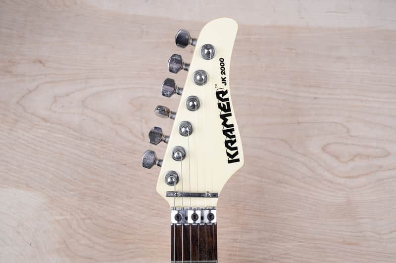 Kramer JK2000 MIJ 1980's White Original Floyd Rose Seymour Duncan