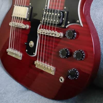 Epiphone SG Doubleneck LTD Flamed Top / G-1275 image 2