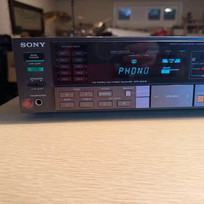 Vintage Sony AM FM Stereo Receiver Model STR-AV470 Near Mint Serviced Rare Beaut image 6