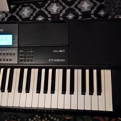 Casio CT-X800 61-Key Portable Keyboard 2010s - Black