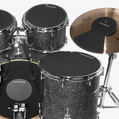 Ahead Standard 8-Piece Rubber Drum Silencer Set - 12", 13", 14", 16", 22" image 5