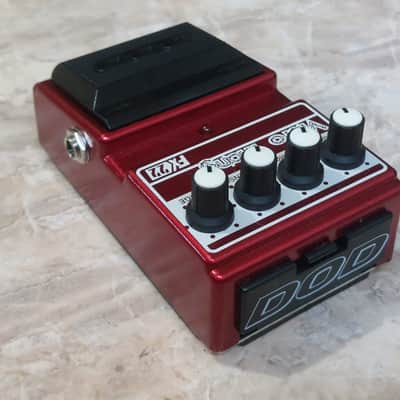 DOD Vibrothang FX22 [NOS - New Old Stock, Complete with Box & Manual] 1st edition 1990 - Metallic Candy Red image 12