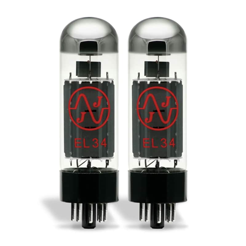 JJ Electronic EL34 Power Tube Apex Matched Pair image 1