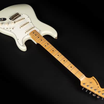 2012 Fender Custom Shop '69 Reissue Stratocaster Relic MN - Olympic White | USA Limited Edition 1 / 30 Reverse Headstock Abigail Ybarra Handwound Pickups Jimi Hendrix Style | CoA OHSC image 7