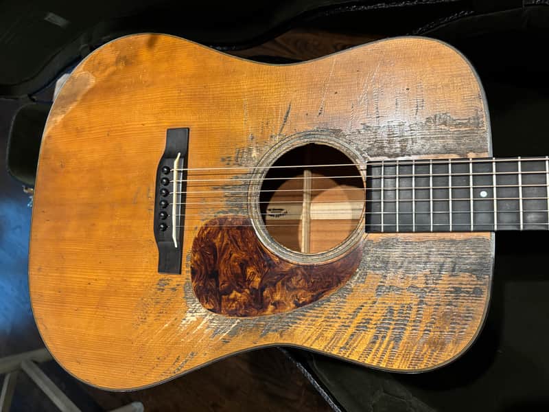 Pre-War Guitar Company Model D 2019 - Aged Natural image 1