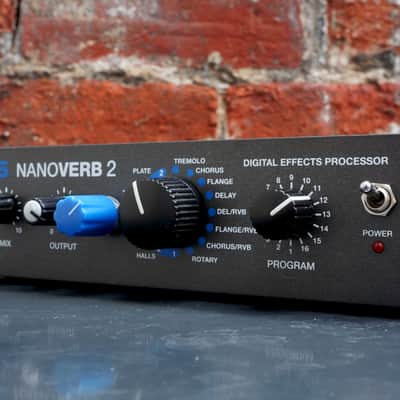 Circuit Bent Alesis Nanoverb 2 multi FX - reclocking knob, RAM looper, power switch - circuitbenders.co.uk image 1