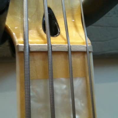 Squier Chris Aiken Signature P-Bass Olympic White image 9