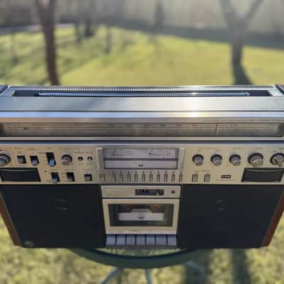 National RX-5700 Rare Vintage Cassette Boombox Serviced Warranty 220V Serviced image 4