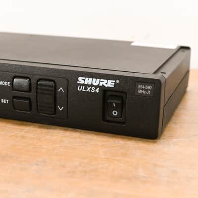 Shure ULXS4 Wireless Receiver - J1 Band: 554-590 MHz (NO POWER SUPPLY) CG01007 image 2