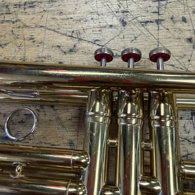 Vintage The Martin Imperial Bb Trumpet with Case and Mouthpiece Just Serviced Made in the USA image 15