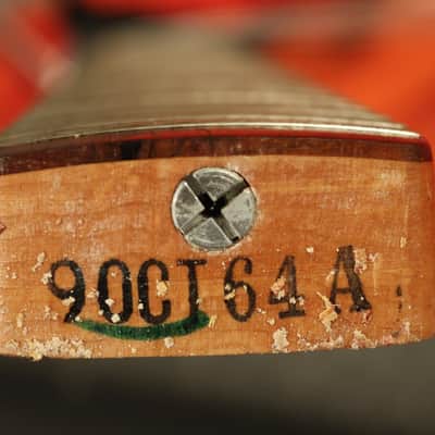 all original 1964 Fender pre-CBS Duo-Sonic II Red image 22