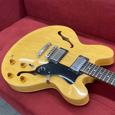 Epiphone Dot Semi Hollow Body 1997 - Natural w/ Case Made in Korea image 4