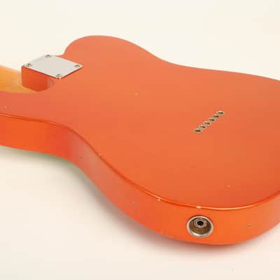 Fender Custom Shop 60's Telecaster Journeyman Relic Candy Tangerine 2014 Pre-Owned image 8