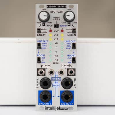 Intellijel Audio Interface Eurorack Module w/ Patch Cables #58593 image 2