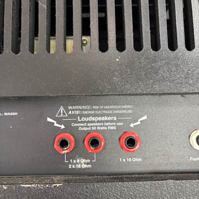 Marshall MA50H 2-Channel 50-Watt Guitar Amp Head 2010 - 2013 + Free shipping image 4