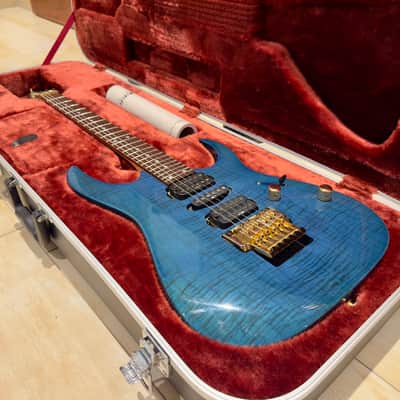 Ibanez RG570CT Fujigen 1995 / Transparent Blue - MIJ image 18