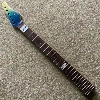 JSZ Maple Wood Guitar Neck, Rosewood 24 Frets Fingerboard image 1