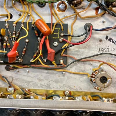 Fender Dual Showman 2-Channel 85-Watt Guitar Amp Head 1963 - 1967 - Black Panel image 17