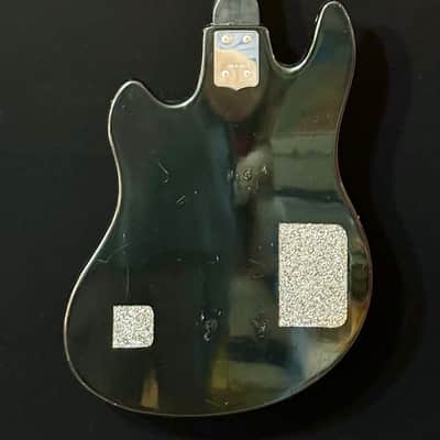 Zenon Teisco TRE-100 1962-64 electric gold foil pickups vibrato Red black burst image 2