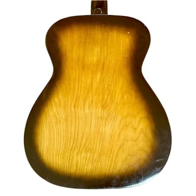 Silvertone 600 AVS Acoustic Guitar w/ Soft Case image 4