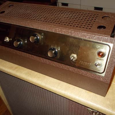 Rare 1961 Gibson GA-100 tweed tube amp EXC image 2