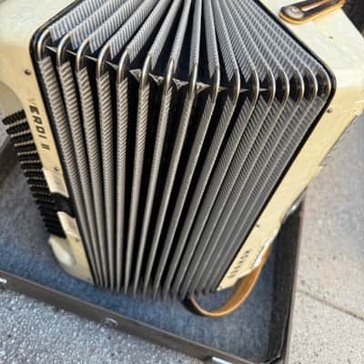 Vintage Old Original German Made Hohner Verdi II Accordion image 7