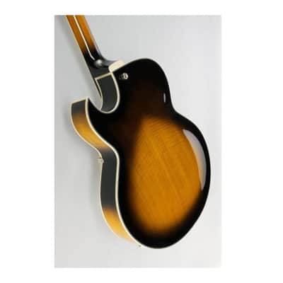 Ibanez George Benson Signature 6-String Electric Guitar with Case (Right-Handed, Vintage Yellow Burst) image 6