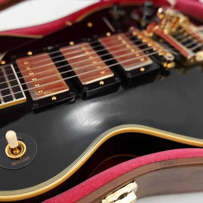 Gibson Custom Shop Murphy Lab '57 Les Paul Custom 3-Pickup Reissue Light Aged w/Case (Used) image 7