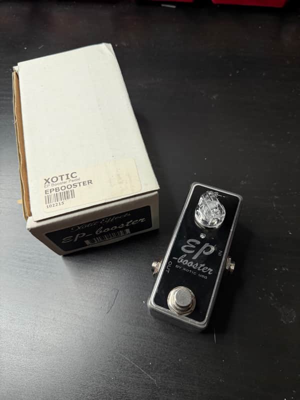 Xotic EP Booster 2009 - Present - Black