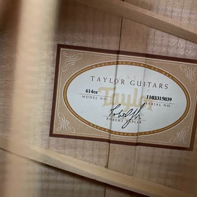 Taylor 614CE Grand Autitorium ES2 Electronics 2014 - Natural image 7