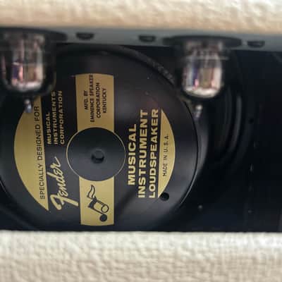 Vintage Rare Limited Edition Tolex Oxblood Grill Fender Blues Deluxe 2-Channel 40-Watt 1x12" Guitar Combo 1993 - 1996 image 15
