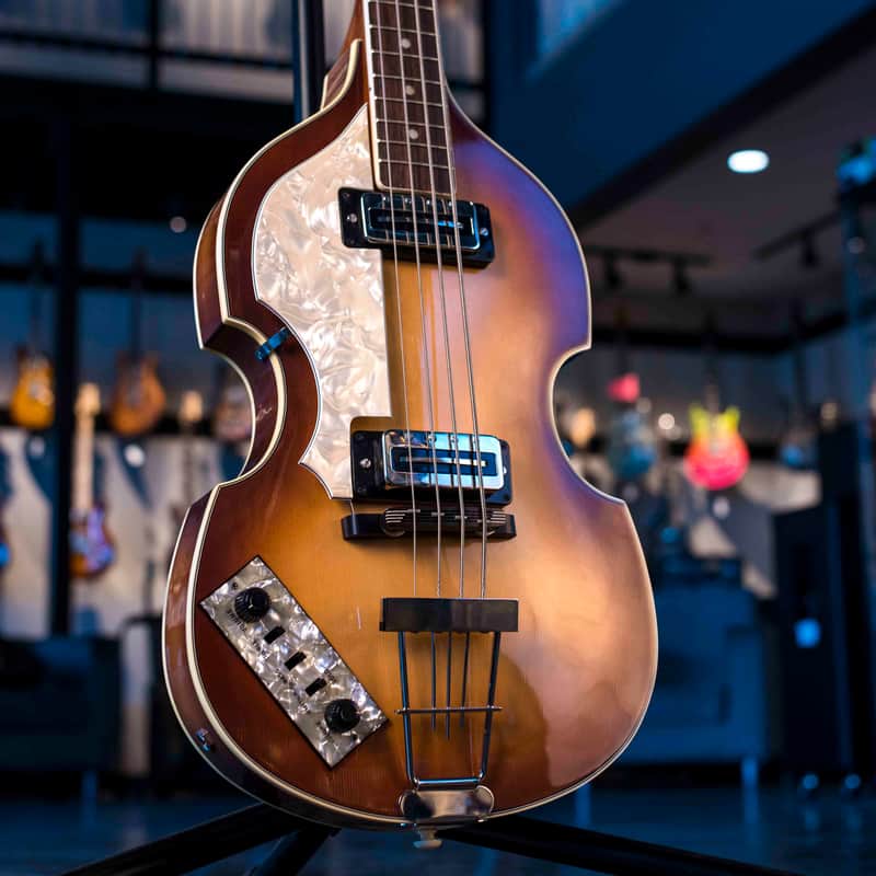 HOFNER 500/1 BASS LEFT HANDED - 1987 WITH CASE image 1